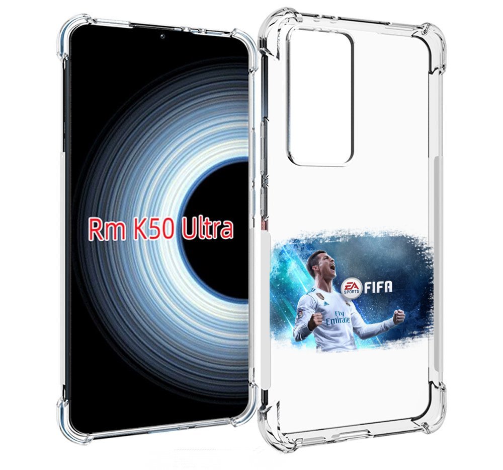 

Чехол MyPads FiFA логотип для Xiaomi 12T / Redmi K50 Ultra, Прозрачный, Tocco
