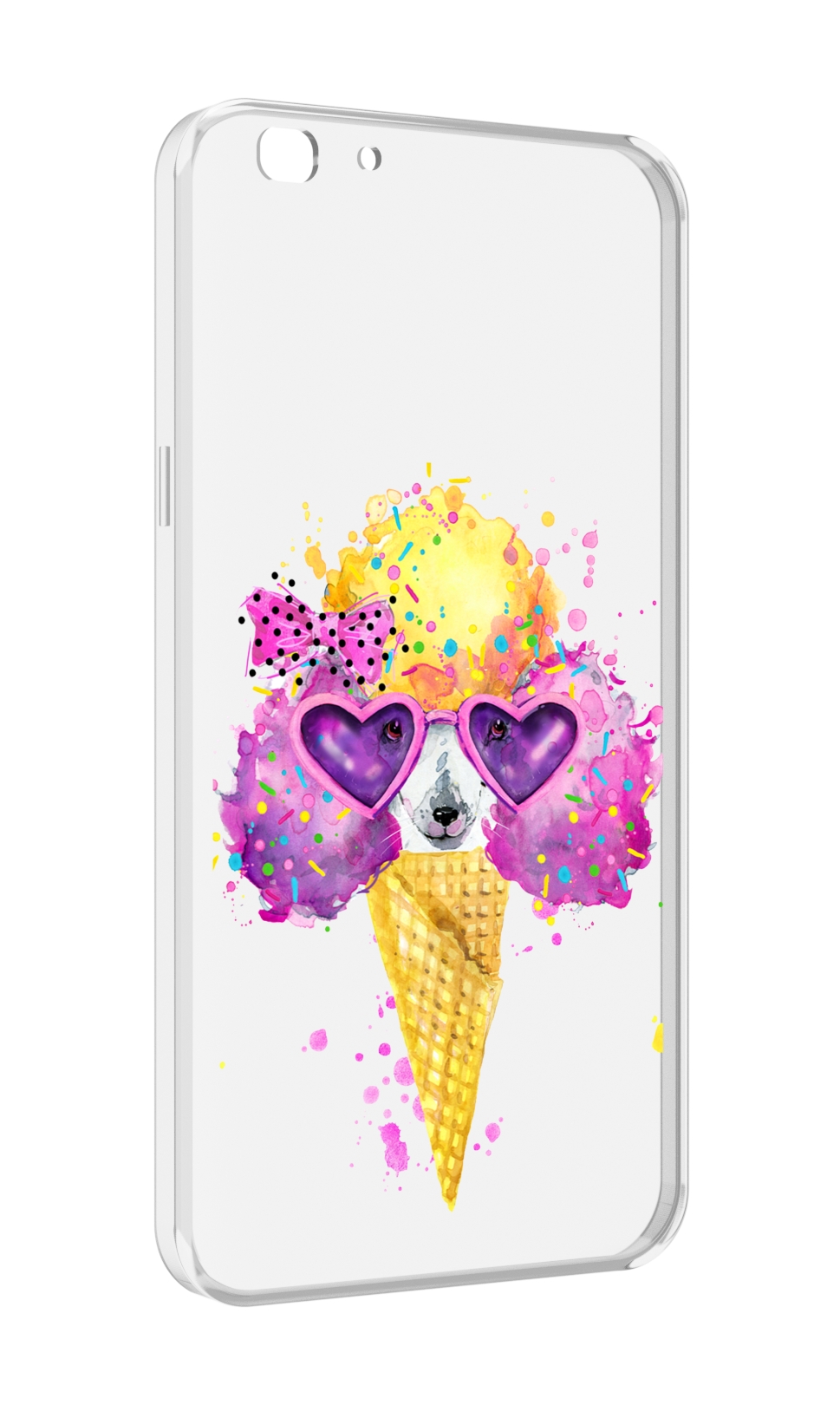 

Чехол MyPads Рожок для Oppo A77/F3 (2017 год), Прозрачный, Tocco