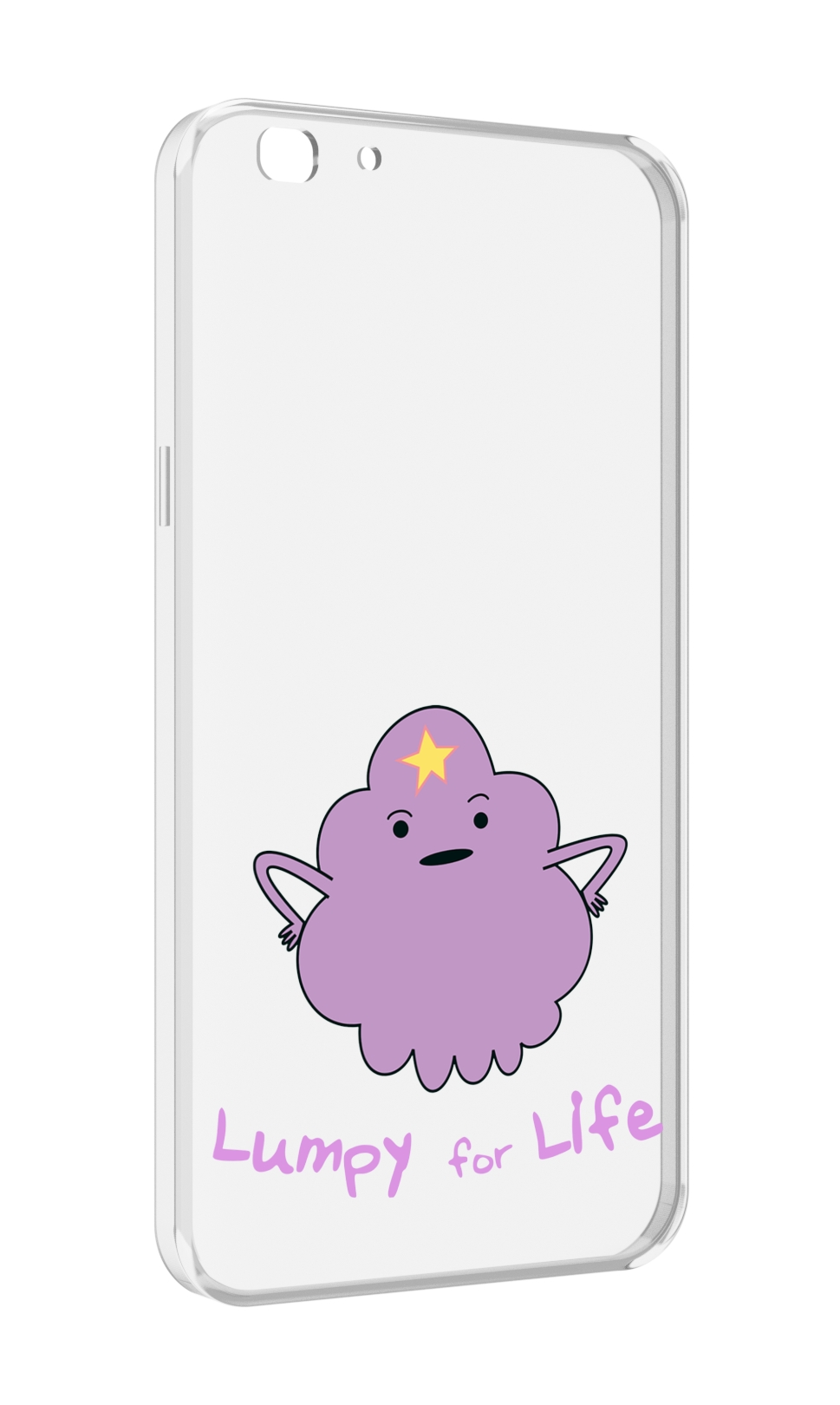 

Чехол MyPads Принцесса пупырчатого королевства для Oppo A77/F3 (2017 год), Прозрачный, Tocco