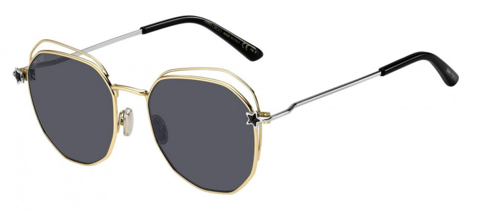 

Солнцезащитные очки женские Jimmy Choo FRANNY/S J5G IR GOLD, FRANNY/S J5G IR