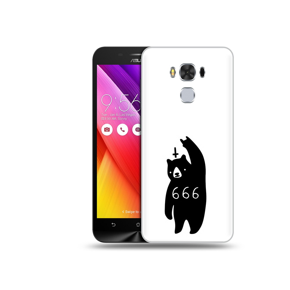 

Чехол MyPads Tocco для Asus ZenFone 3 медведь 666 (PT49951.654.462), Прозрачный, Tocco