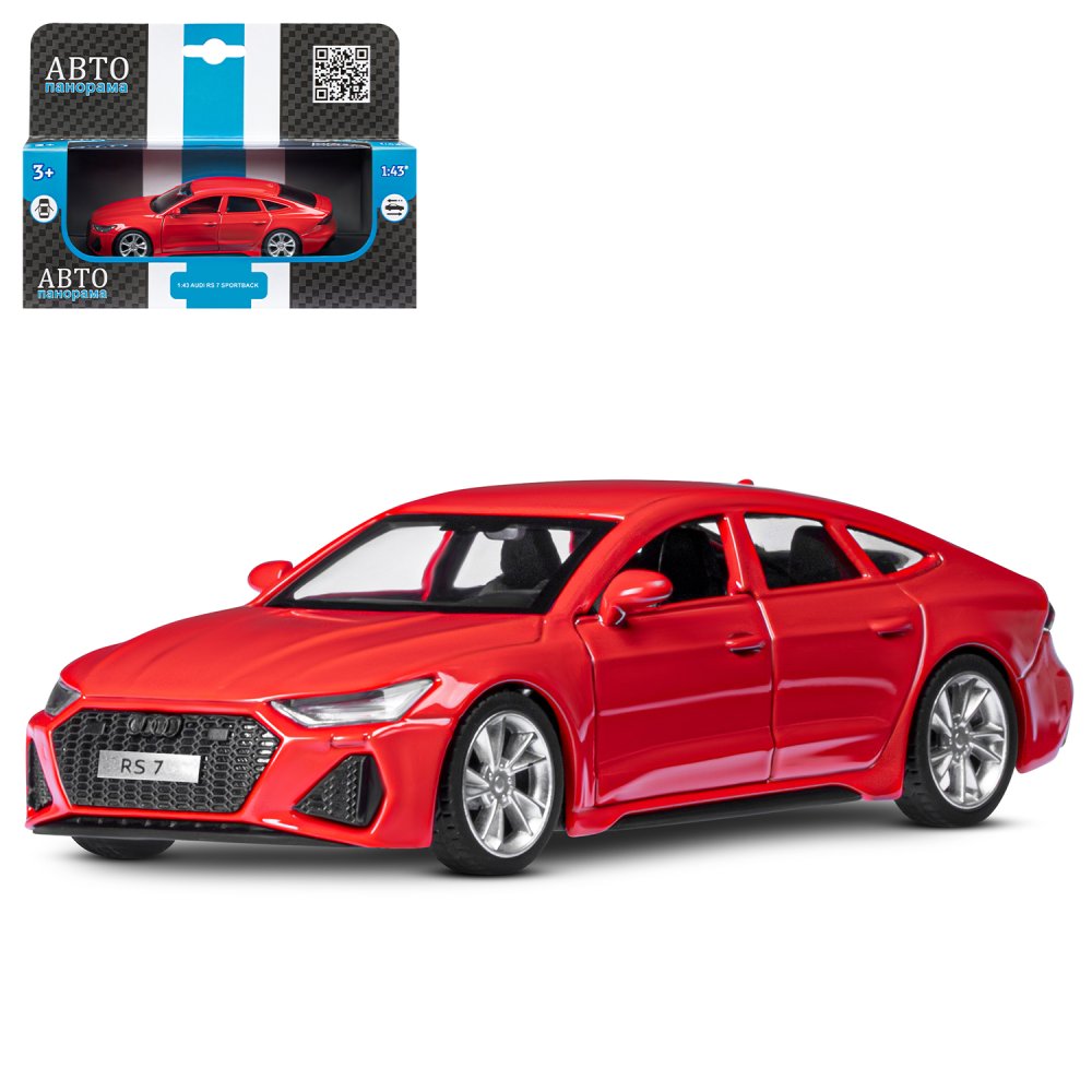 фото Машинка металлическая инерционная тм автопанорама, audi rs7 sportback, м1:43, jb1251575