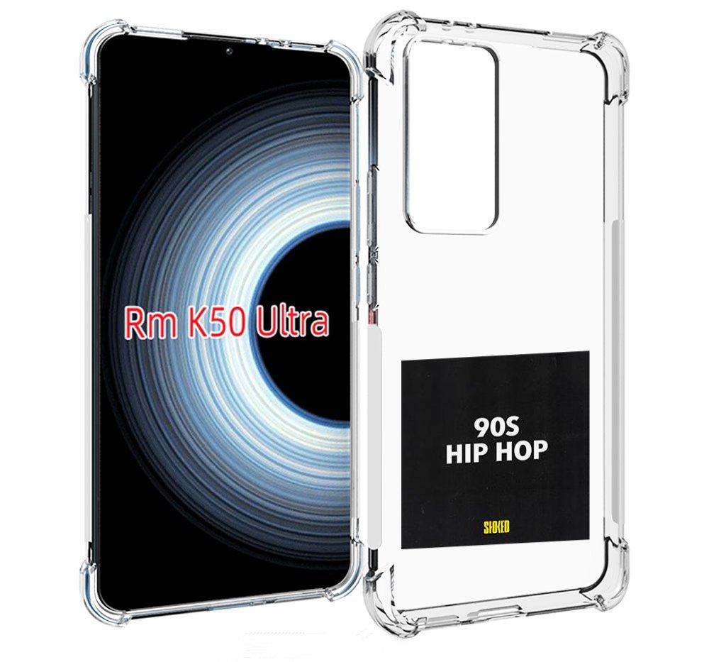 

Чехол MyPads Eazy-E 90S Hip Hop для Xiaomi 12T / Redmi K50 Ultra, Прозрачный, Tocco