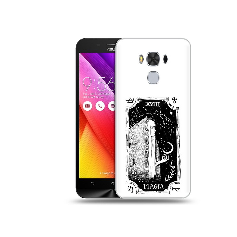 

Чехол MyPads Tocco для Asus ZenFone 3 лунная магия (PT49951.654.447), Прозрачный, Tocco