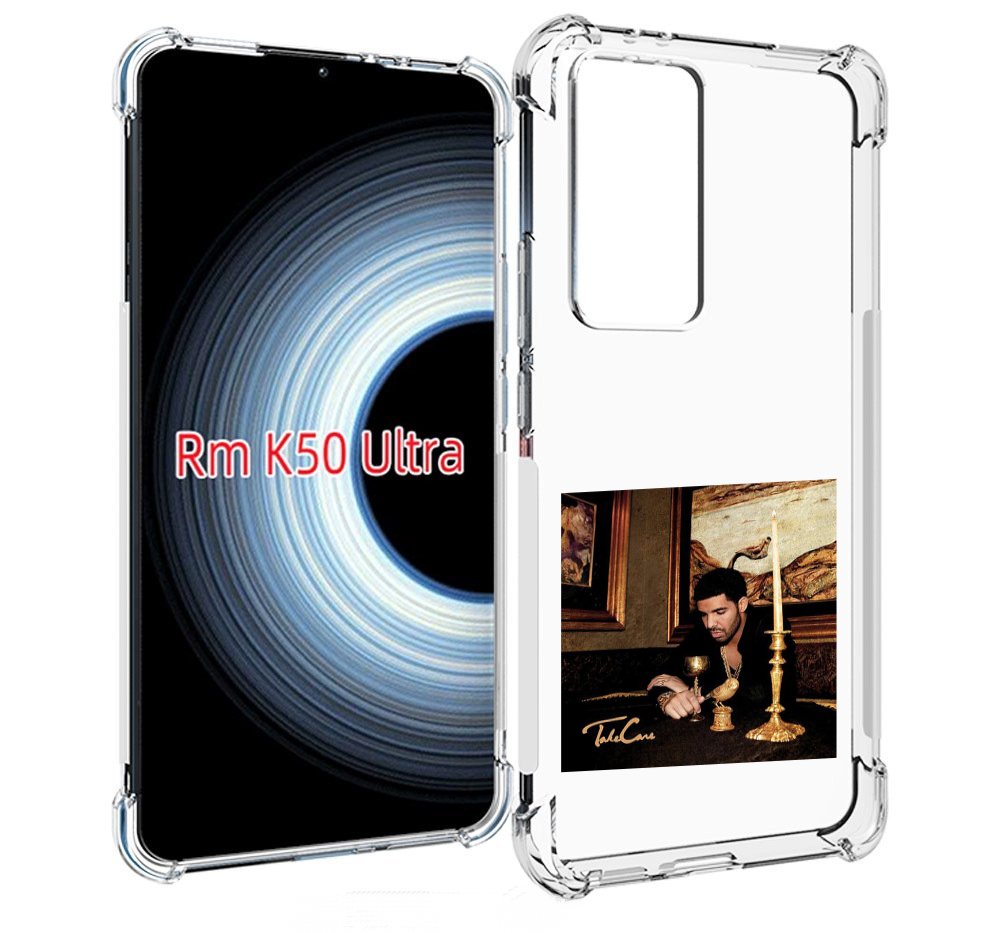 

Чехол MyPads Drake - Take Care для Xiaomi 12T / Redmi K50 Ultra, Прозрачный, Tocco