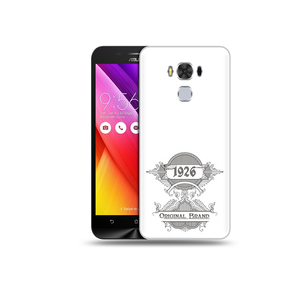 

Чехол MyPads Tocco для Asus ZenFone 3 логотип черно белый (PT49951.654.446), Прозрачный, Tocco