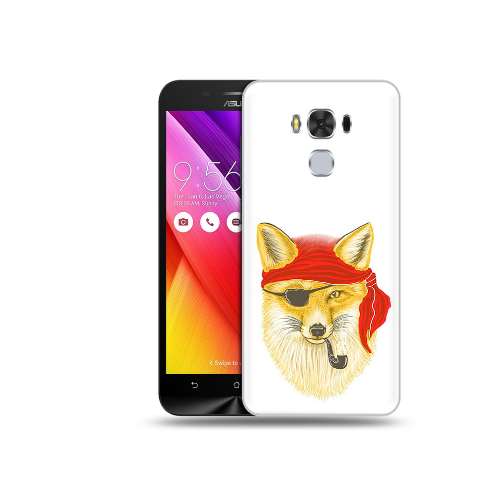 Чехол MyPads Tocco для Asus ZenFone 3 лиса-пират (PT49951.654.440)
