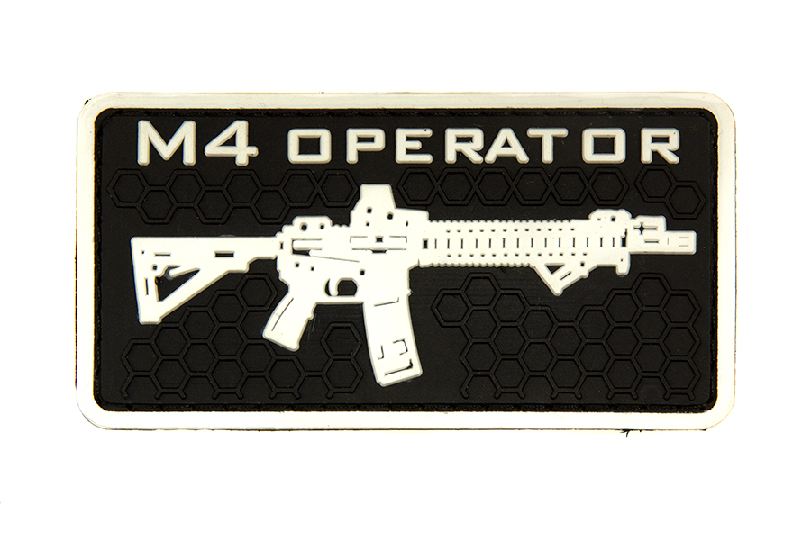 

Патч Teamzlo ПВХ M4 operator BK (TZ0116BK), Черный