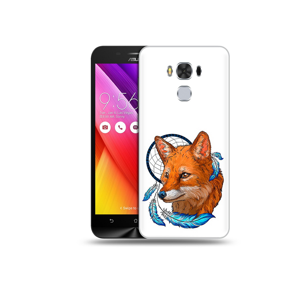 

Чехол MyPads Tocco для Asus ZenFone 3 лиса и ловец снов (PT49951.654.438), Прозрачный, Tocco