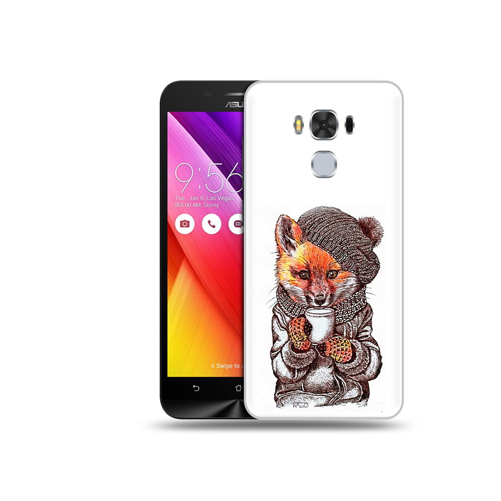 

Чехол MyPads Tocco для Asus ZenFone 3 лиса в шапке (PT49951.654.437), Tocco