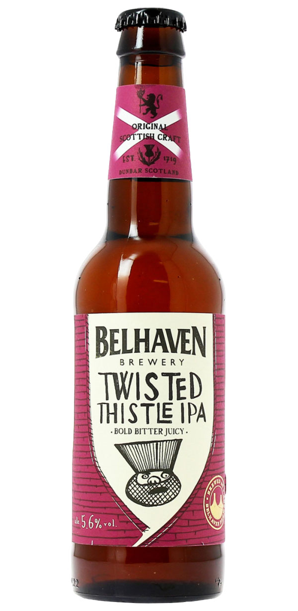 

Пиво Белхевен Твистед Систл ИПА / Belhaven Twisted Thistle IPA (0,33 л.), Светлое