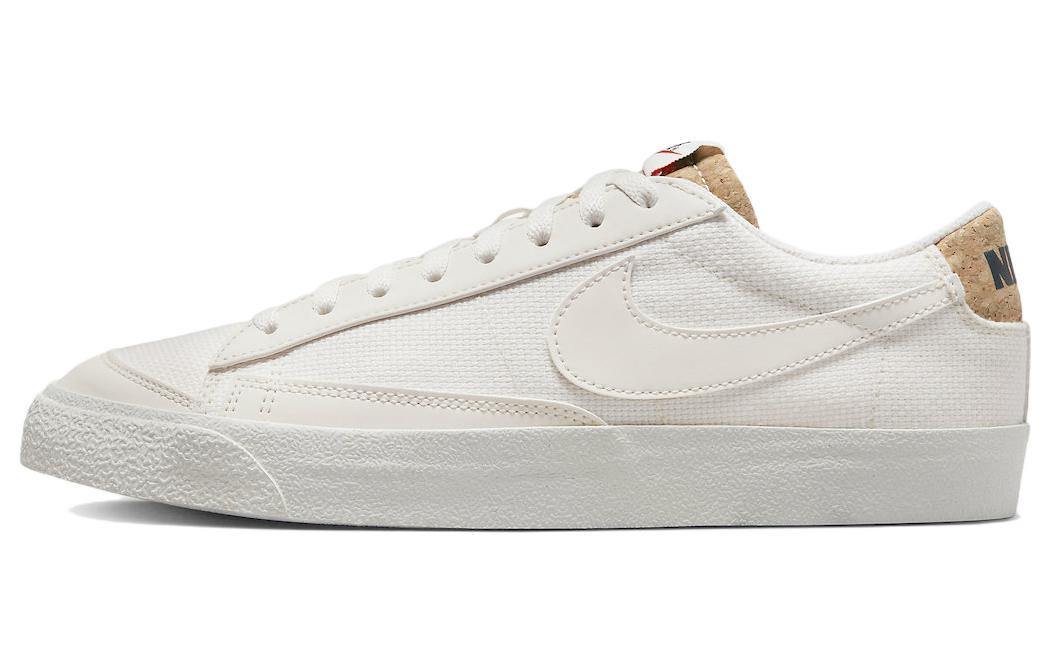 

Кеды унисекс Nike Blazer Low Cork белые 40.5 EU, Белый, Blazer Low Cork