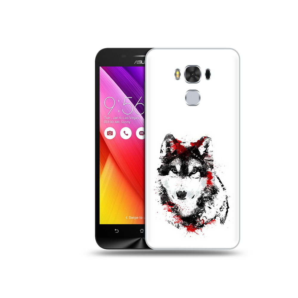 

Чехол MyPads Tocco для Asus ZenFone 3 кровавый волк (PT49951.654.416), Прозрачный, Tocco