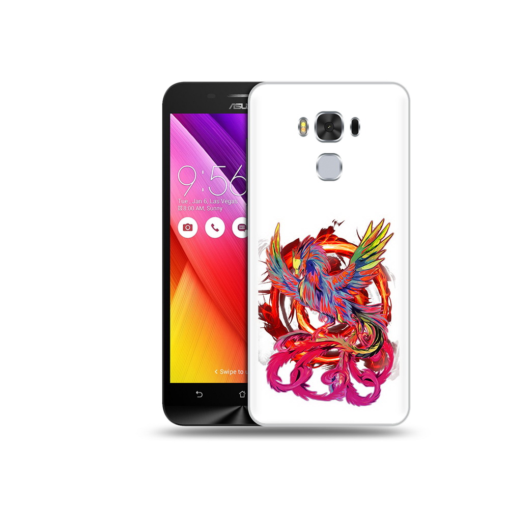 

Чехол MyPads Tocco для Asus ZenFone 3 красочный феникс (PT49951.654.414), Прозрачный, Tocco