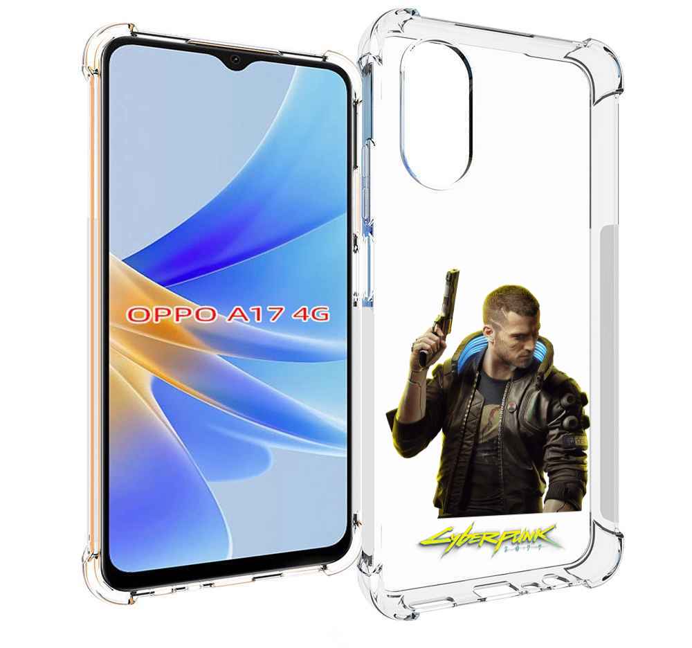 

Чехол MyPads Cyberpunk-2077 для OPPO A17, Прозрачный, Tocco