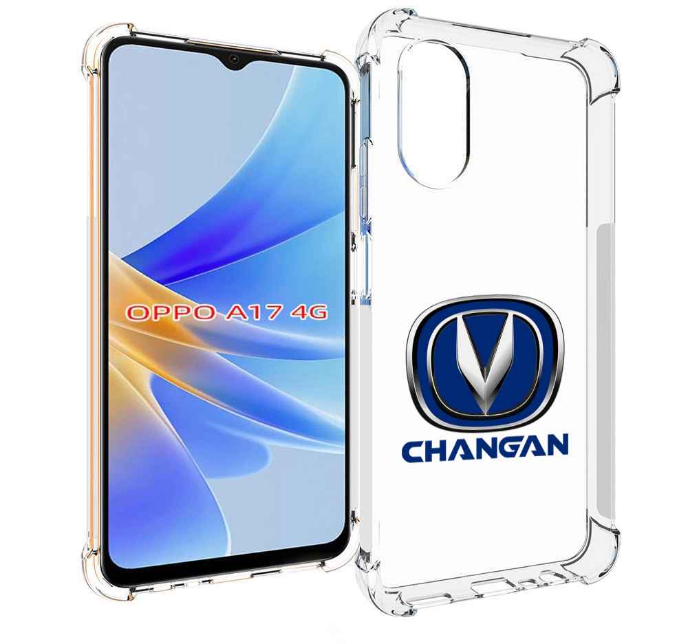 

Чехол MyPads Changan мужской для OPPO A17, Прозрачный, Tocco