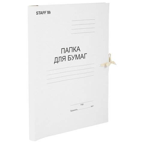 

Папка для бумаг с завязками Staff 126525, 50 штук, Разноцветный