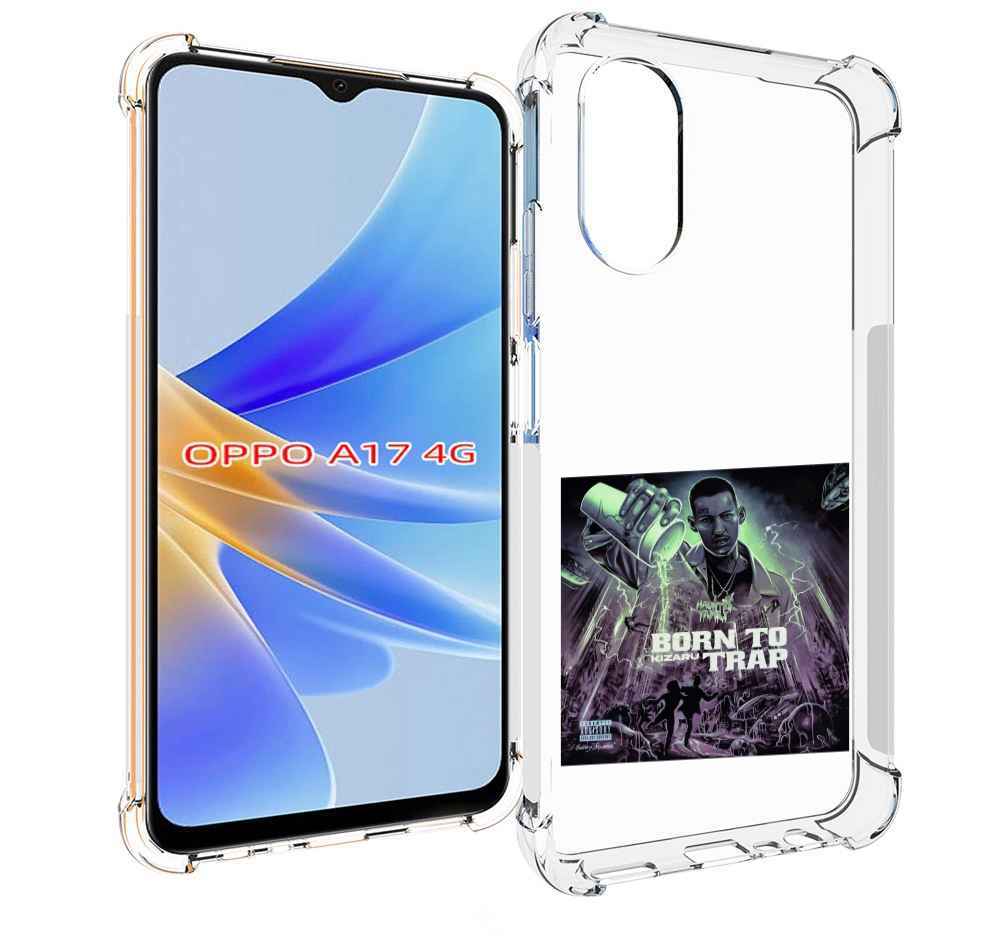 

Чехол MyPads Born to Trap Kizaru для OPPO A17, Прозрачный, Tocco