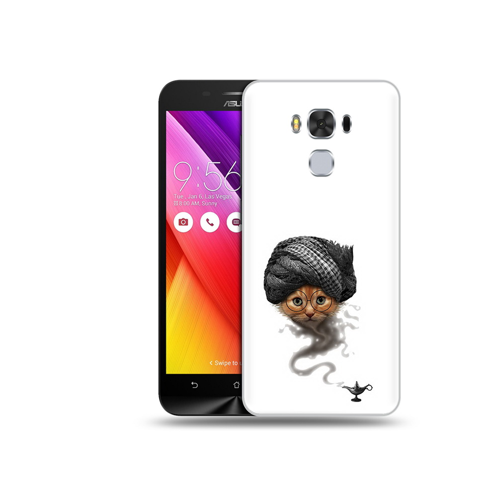 Чехол MyPads Tocco для Asus ZenFone 3 кот джин (PT49951.654.398)
