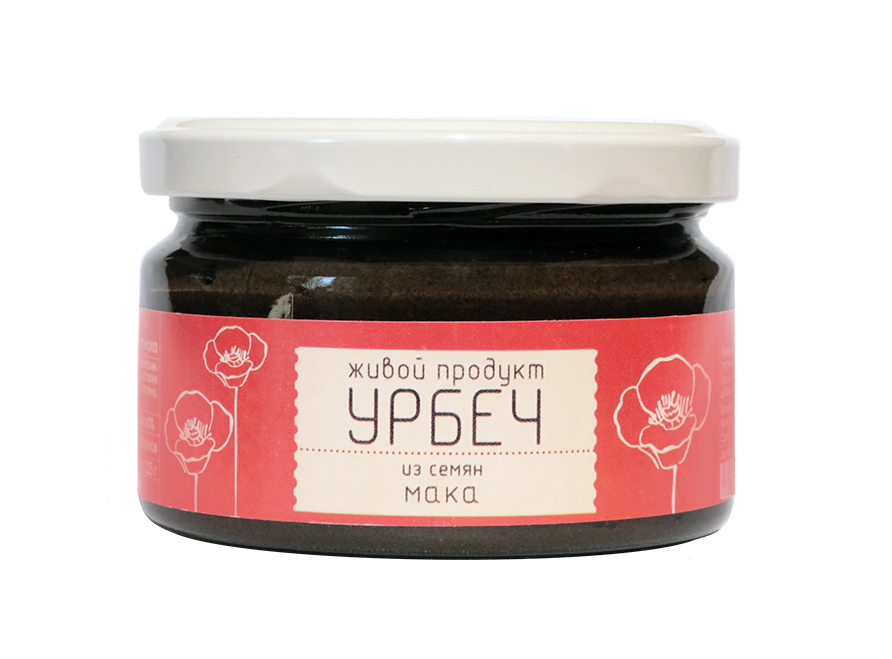

Урбеч Живой продукт из семян мака 225 г