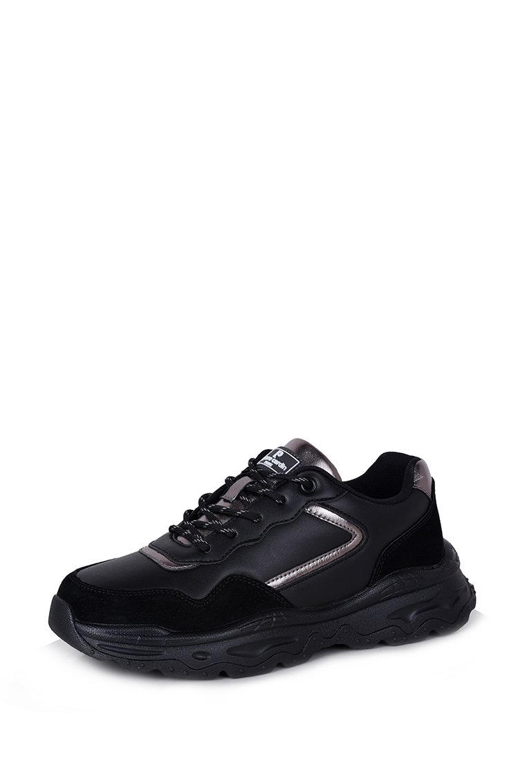 

Кроссовки женские Pierre Cardin 217118 черные 38 RU, Черный, 217118