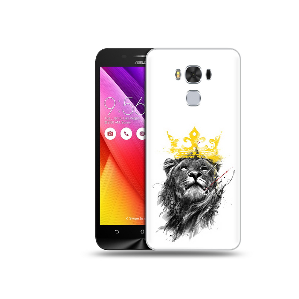 Чехол MyPads Tocco для Asus ZenFone 3 король-лев (PT49951.654.391)