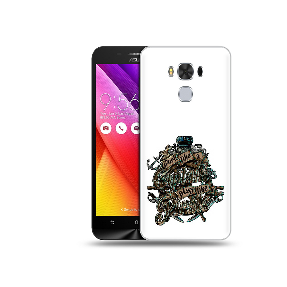 

Чехол MyPads Tocco для Asus ZenFone 3 капитан пиратов (PT49951.654.385), Прозрачный, Tocco