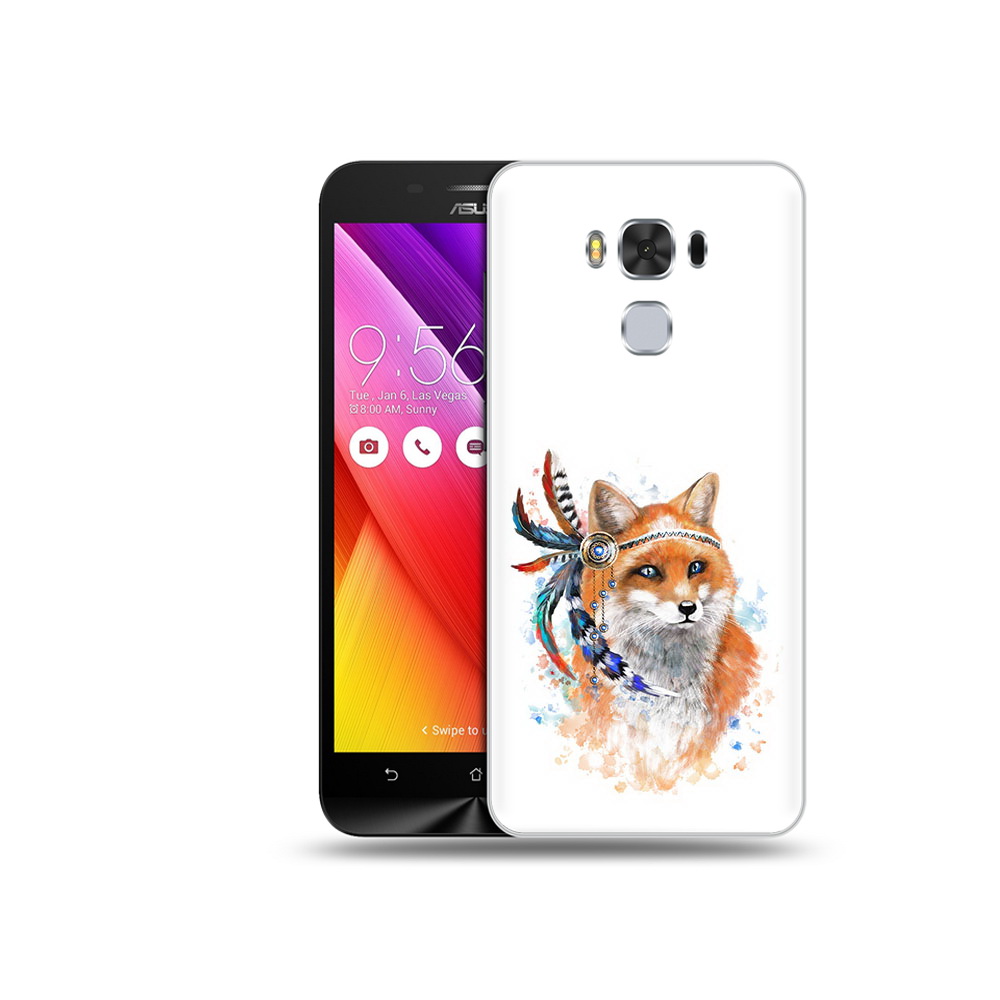 

Чехол MyPads Tocco для Asus ZenFone 3 инду лиса (PT49951.654.377), Прозрачный, Tocco