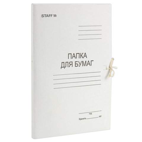 

Папка для бумаг с завязками Staff 121120, 50 штук, Разноцветный