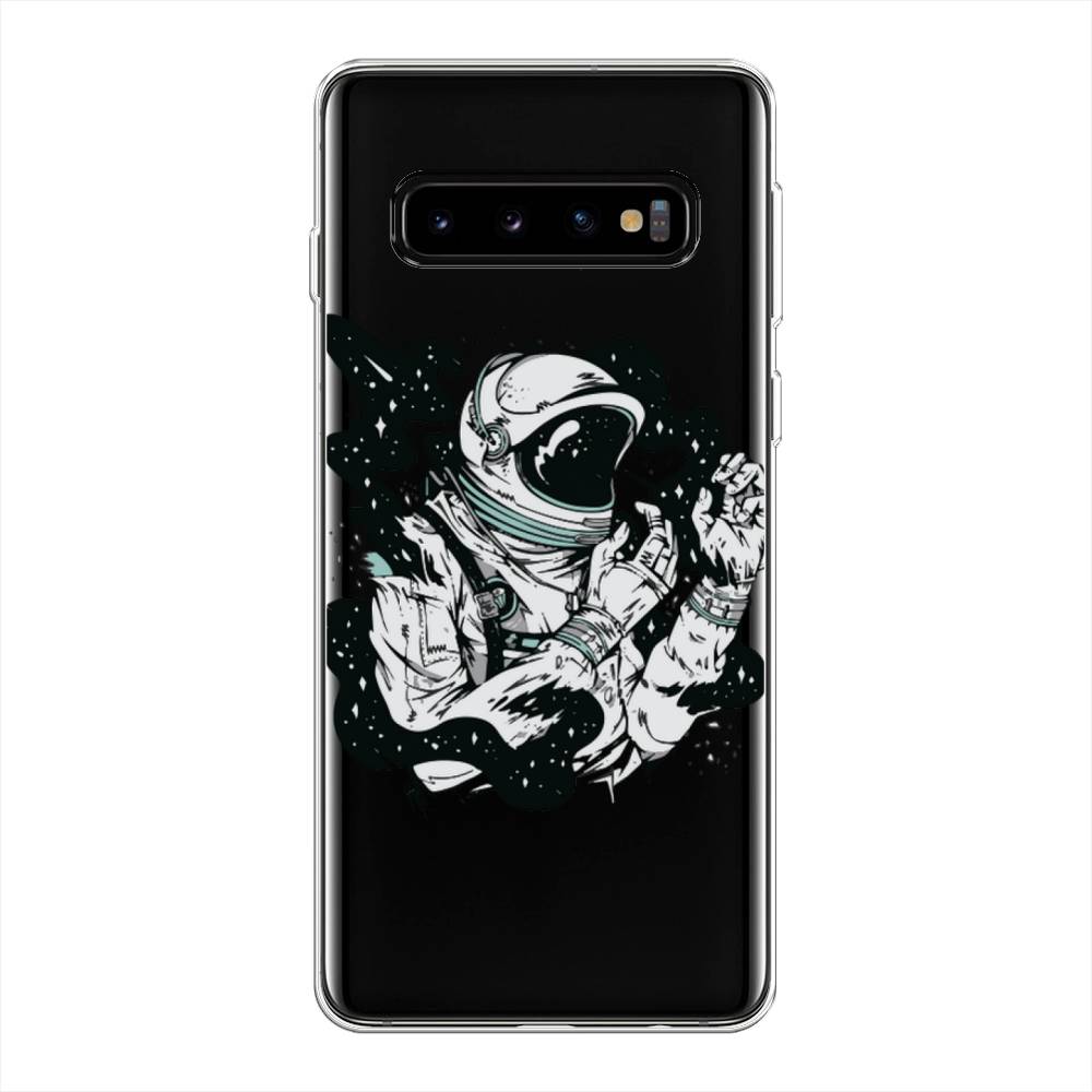 

Чехол Awog на Samsung Galaxy S10 Plus "Космонавт арт", Разноцветный, 27150-7