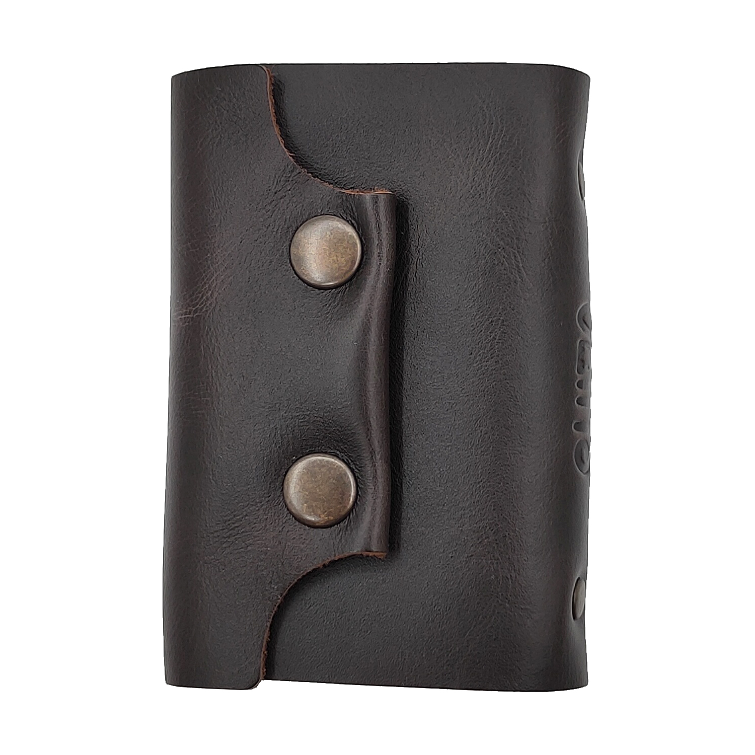 Визитница унисекс Shiva Leather MBN-VIZ-BR коричневая