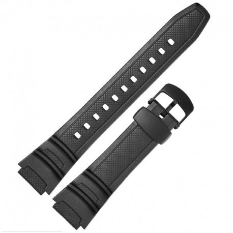 

Ремешок из двух частей мужской Casio W-S200H-1A черный, W-S200H-1A