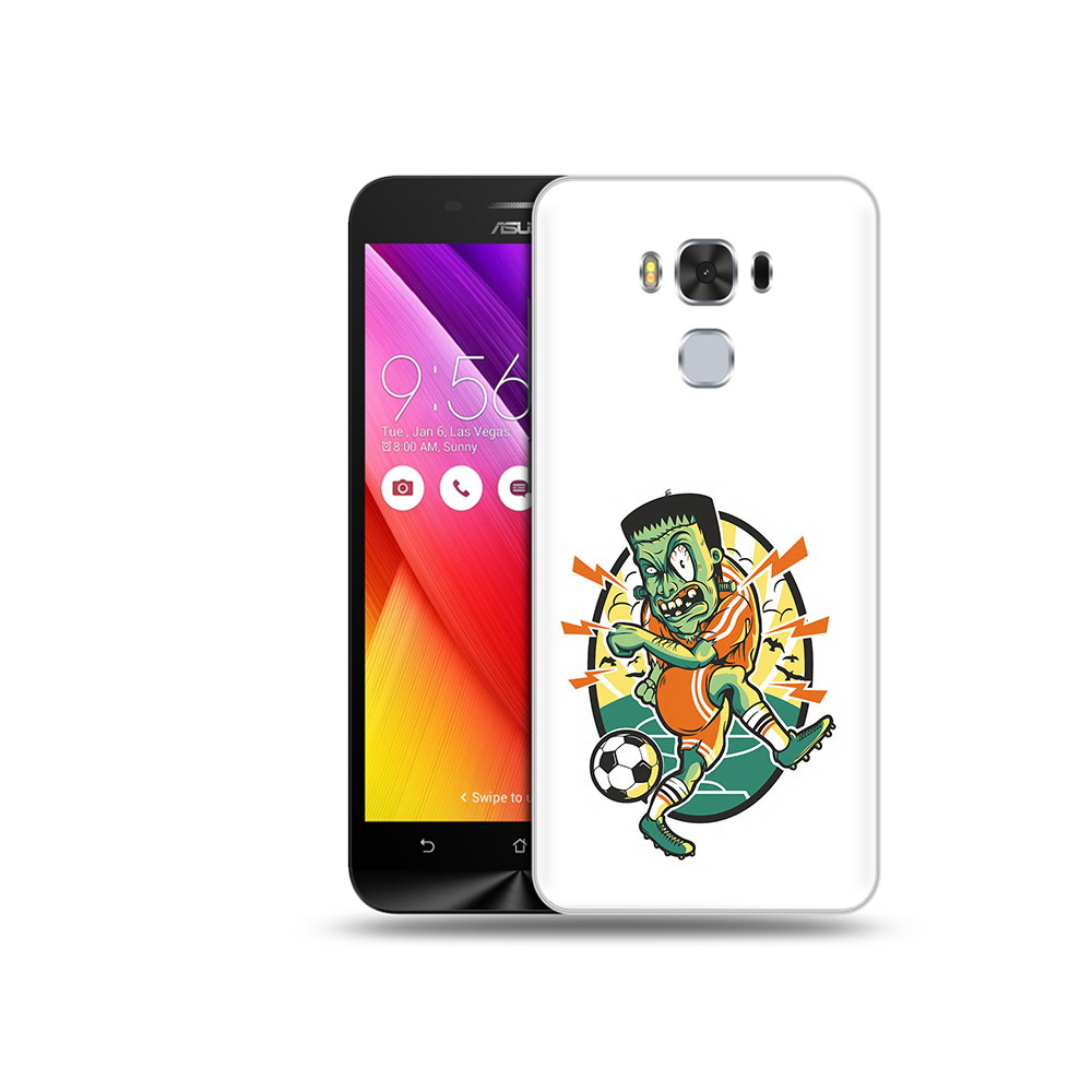 

Чехол MyPads Tocco для Asus ZenFone 3 зомби футболист (PT49951.654.368), Прозрачный, Tocco