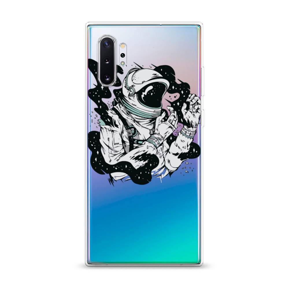 

Чехол Awog на Samsung Galaxy Note 10 Plus "Космонавт арт", Разноцветный, 28550-7