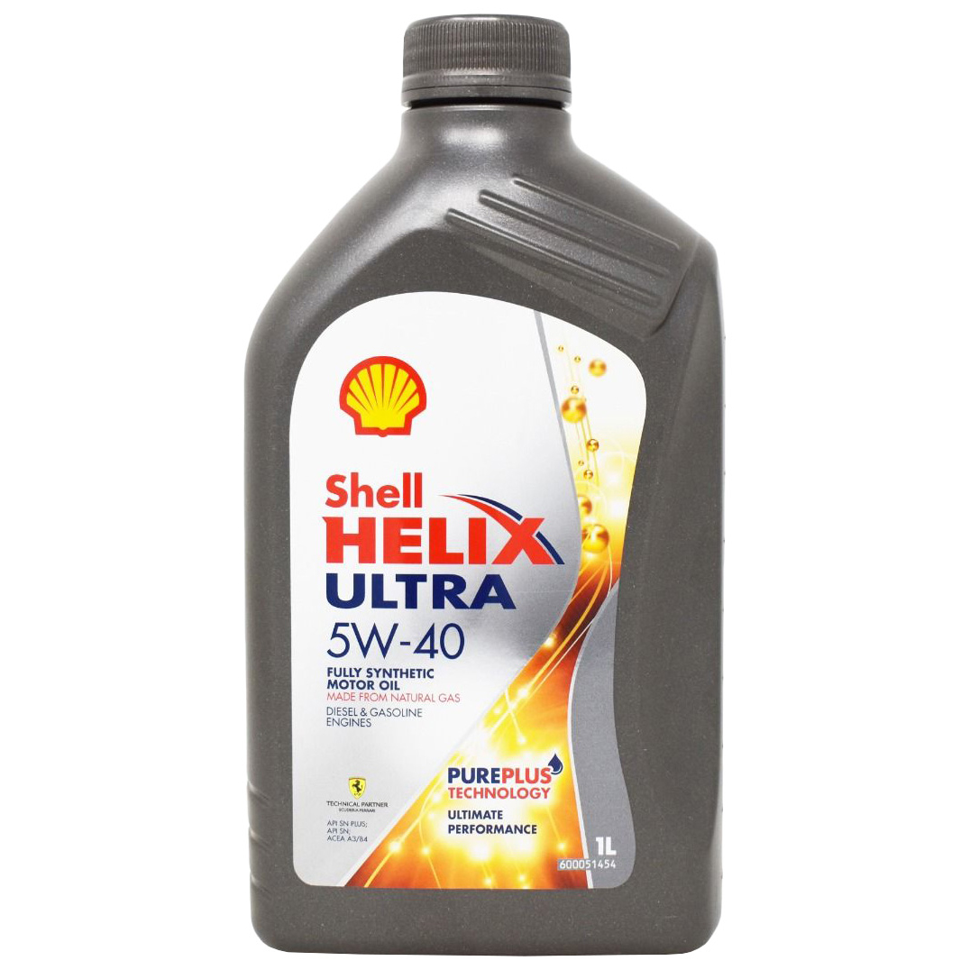 

Моторное масло Shell синтетическое Helix Ultra 5w40 1л