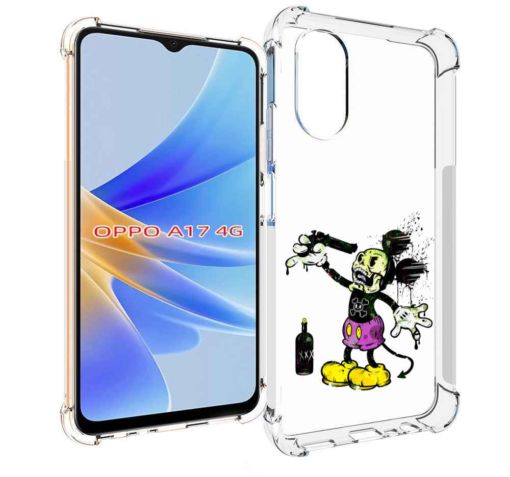

Чехол MyPads Драг Микки для OPPO A17, Прозрачный, Tocco