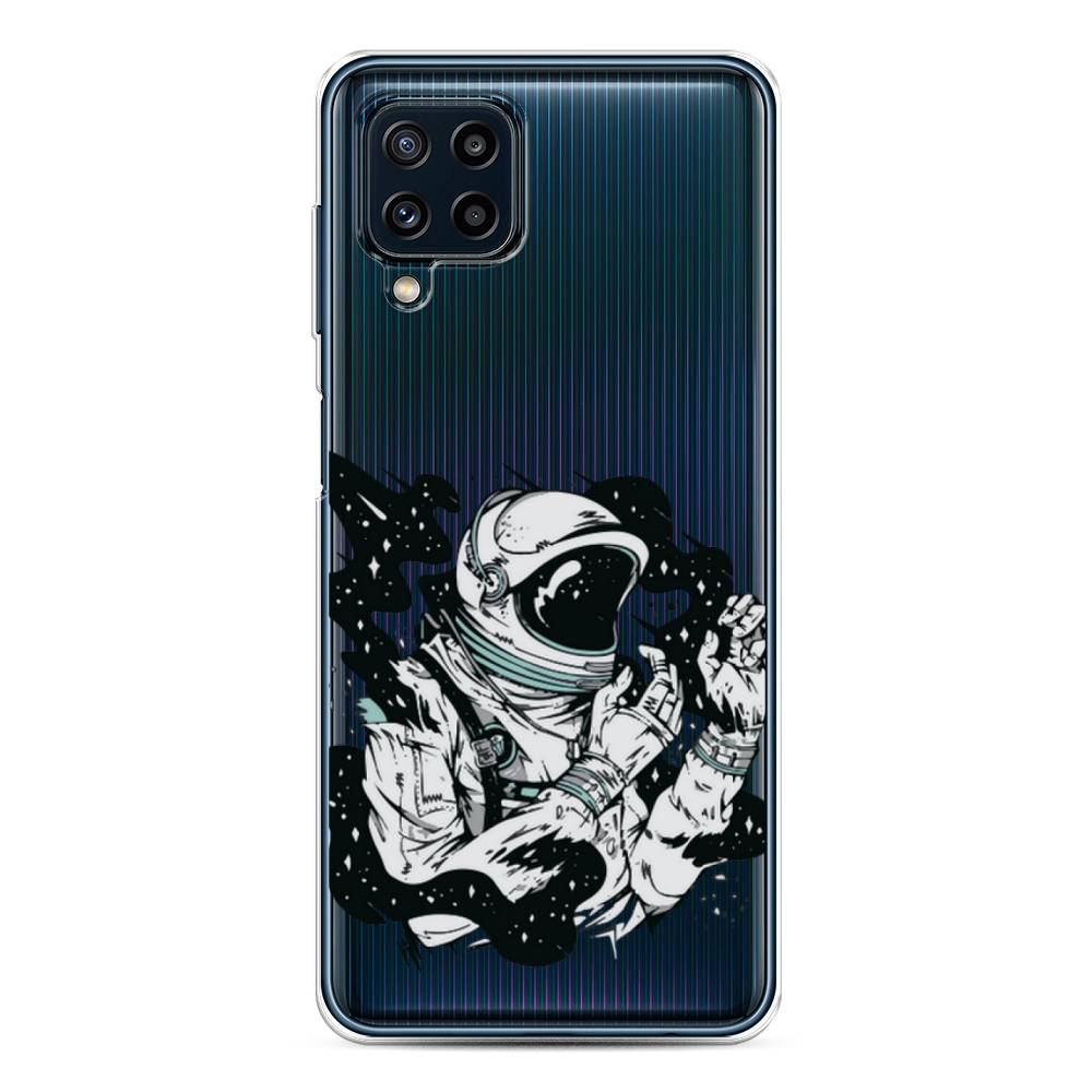 фото Силиконовый чехол "космонавт арт" на samsung galaxy m32 awog