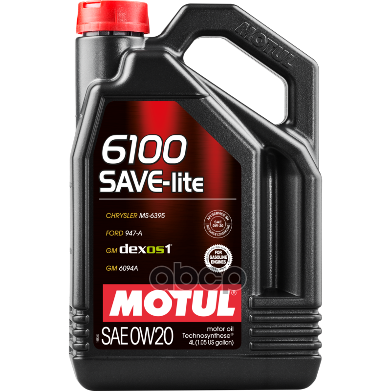 Моторное масло Motul 6100 Save-Lite 0w20 4л 100041544164