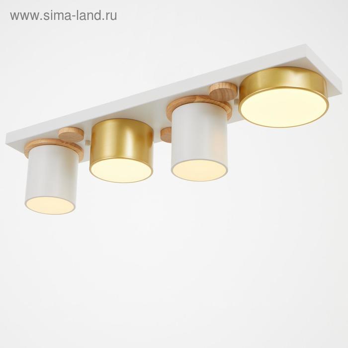 

Светильник 35429/4 LED 36Вт 3000-6000К белый-золото 65х15х15 см