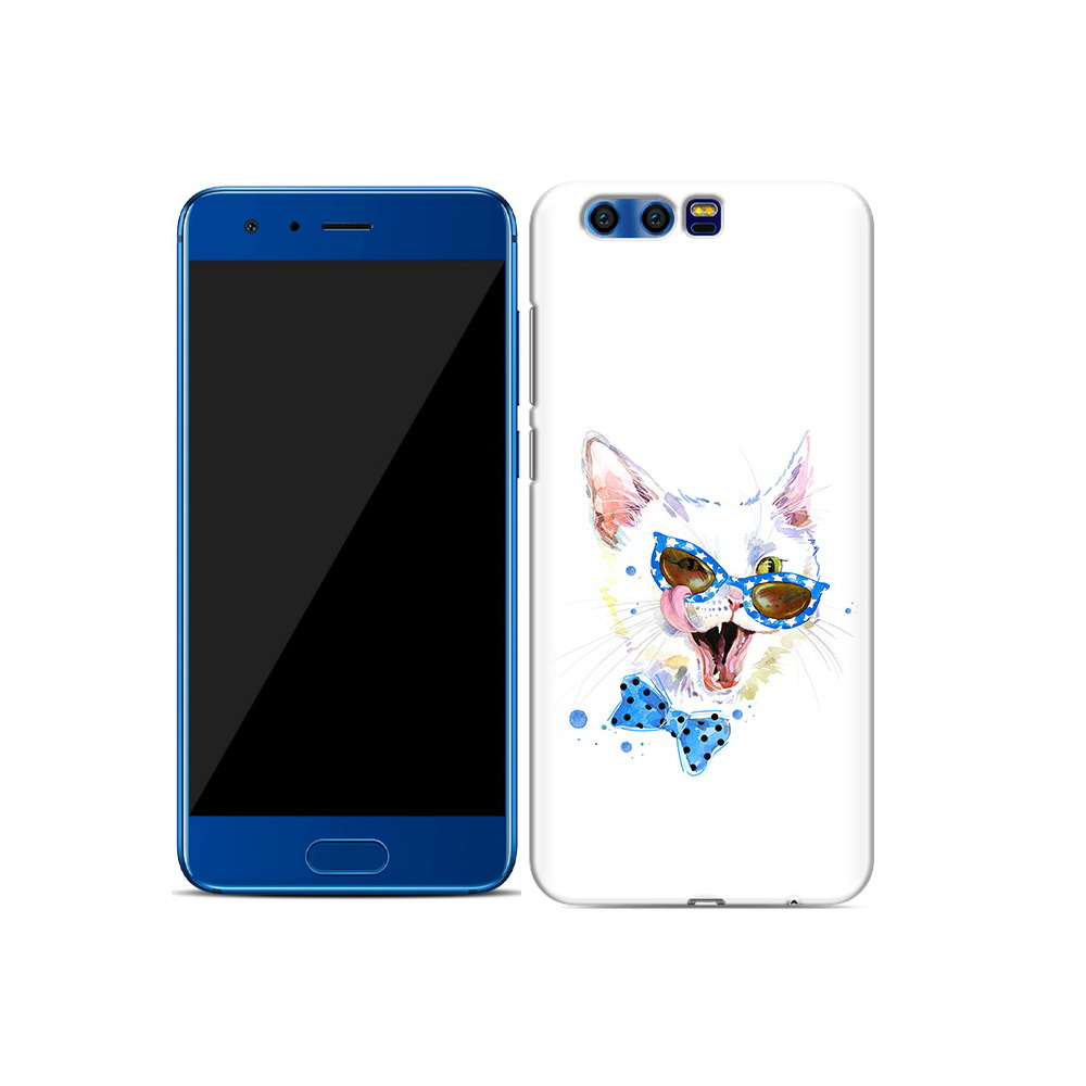 

Чехол MyPads Tocco для Honor 9 белый кот (PT72546.48.229), Прозрачный, Tocco