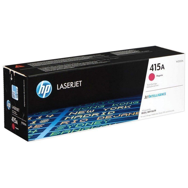 Картридж лазерный HP W2033A для HP Color LaserJet M454dn/M479dw, пурпурный, ресурс 2100стр