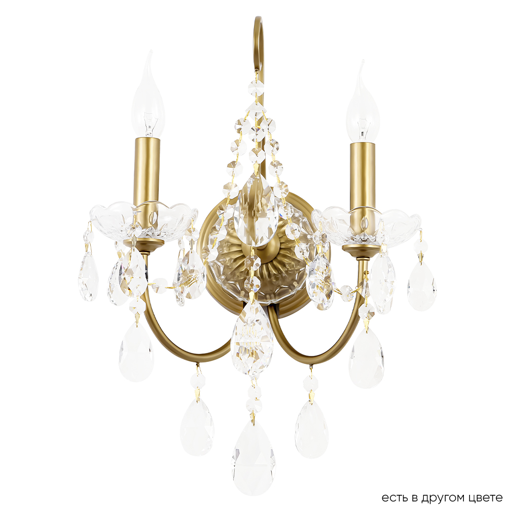 

Бра Crystal Lux ODELIS AP2 GOLD, Odelis