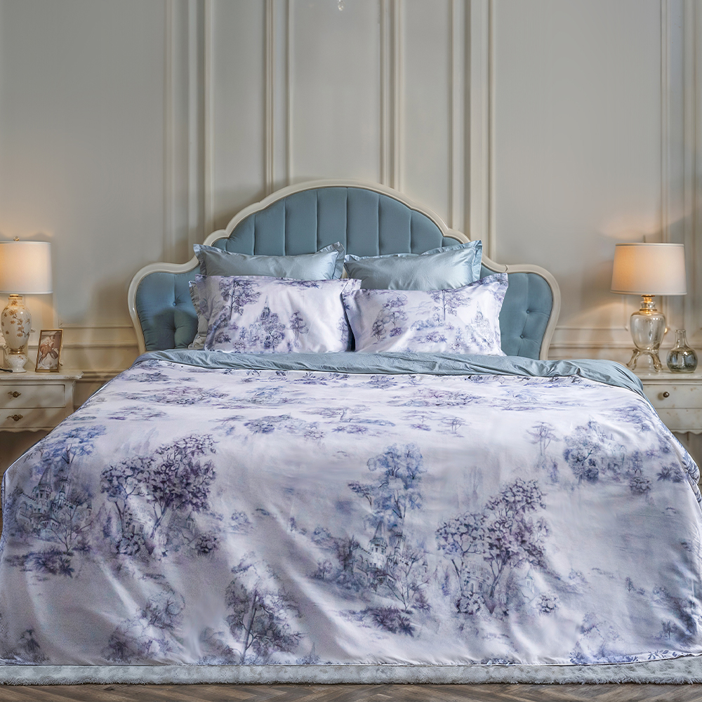 

Комплект постельного белья BELLEHOME "Жуи", семейный, 100% хлопок, сатин премиум
