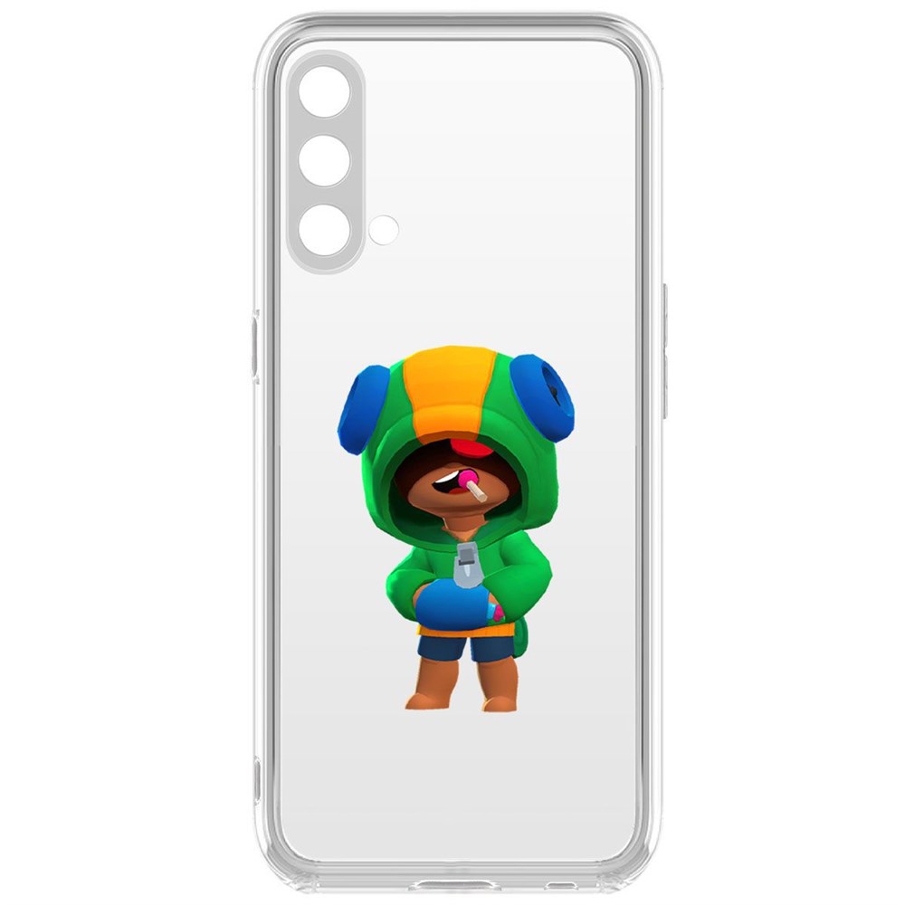 Чехол-накладка Brawl Stars-Леон для OnePlus Nord CE 5G