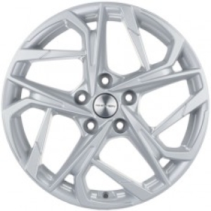 

Колесный диск Khomen Wheels KHW1716 (FS) 7xR17 ET45 5*112 D57.1, Серебристый