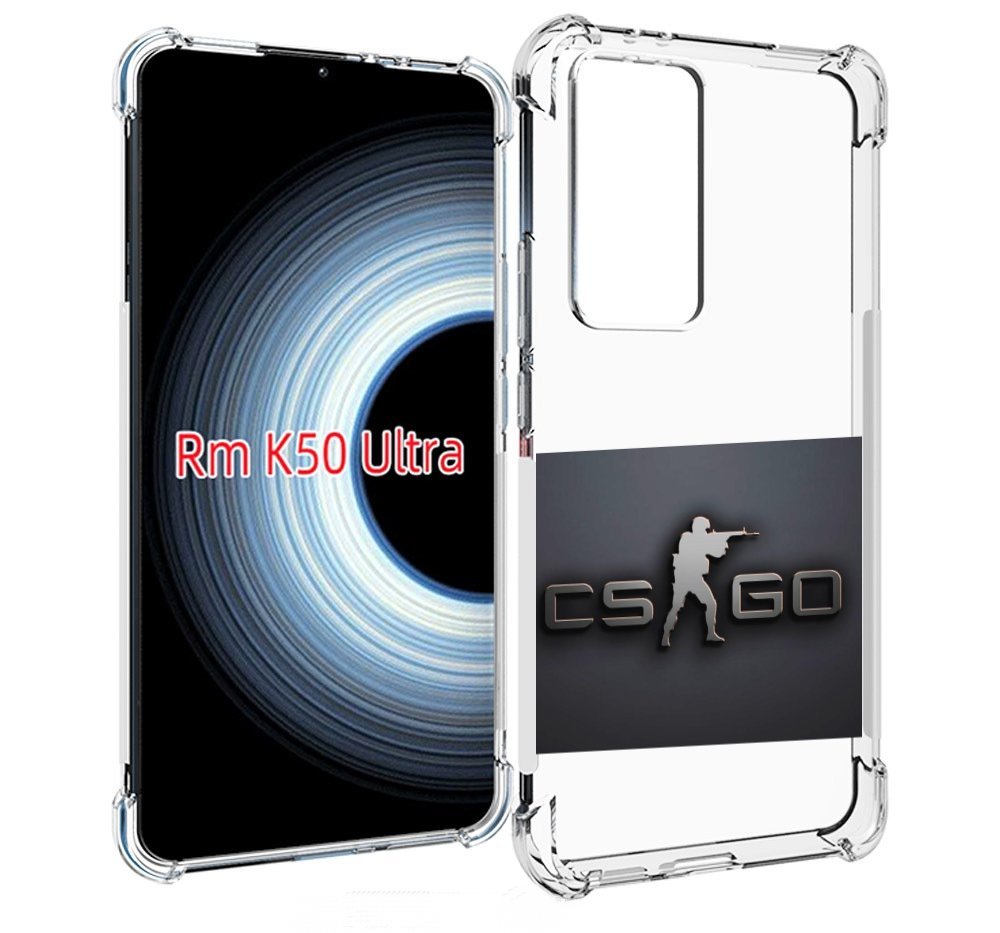 

Чехол MyPads CS go логотип мужской для Xiaomi 12T / Redmi K50 Ultra, Прозрачный, Tocco
