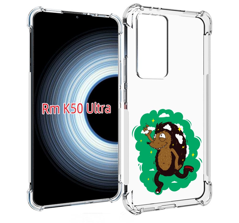 

Чехол MyPads Ежик в облаках для Xiaomi 12T / Redmi K50 Ultra, Прозрачный, Tocco