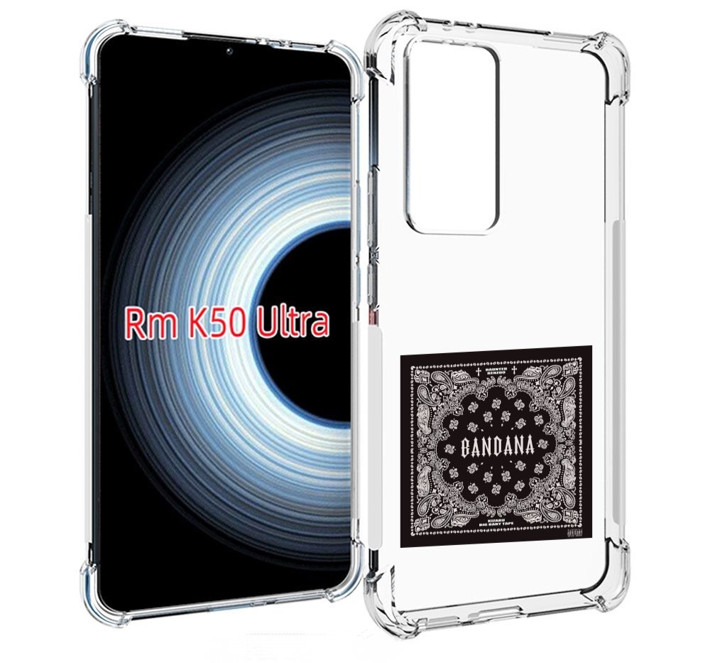 

Чехол MyPads Bandana I Big Baby Tape для Xiaomi 12T / Redmi K50 Ultra, Прозрачный, Tocco