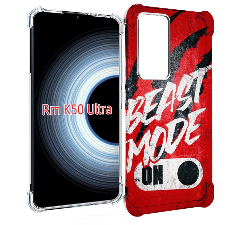 

Чехол MyPads BEAST inside You для Xiaomi 12T / Redmi K50 Ultra, Прозрачный, Tocco