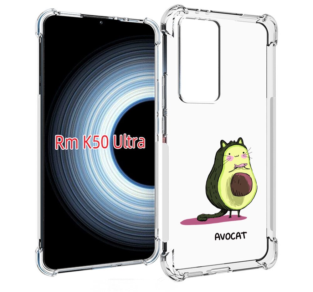 

Чехол MyPads Avocat для Xiaomi 12T / Redmi K50 Ultra, Прозрачный, Tocco